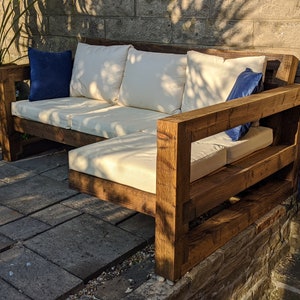 garden wooden sofa set