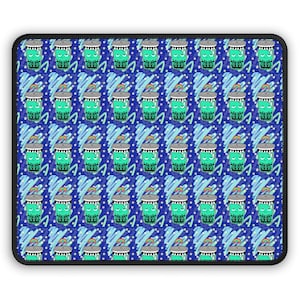 Vibrant Gaming Mouse Pad, Cute Gamer Decor, Gaming Gift, Desk Accessories, Computer Mousepad