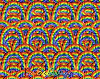 Extreme rainbows seamless pattern bundle, rainbow design, rainbows pattern, seamless rainbow pattern, textured seamless file, purple pattern
