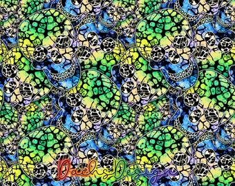 Skulls seamless pattern, skull design, funky skulls pattern, seamless pattern, skull seamless file, goth skull pattern, kids fabric design