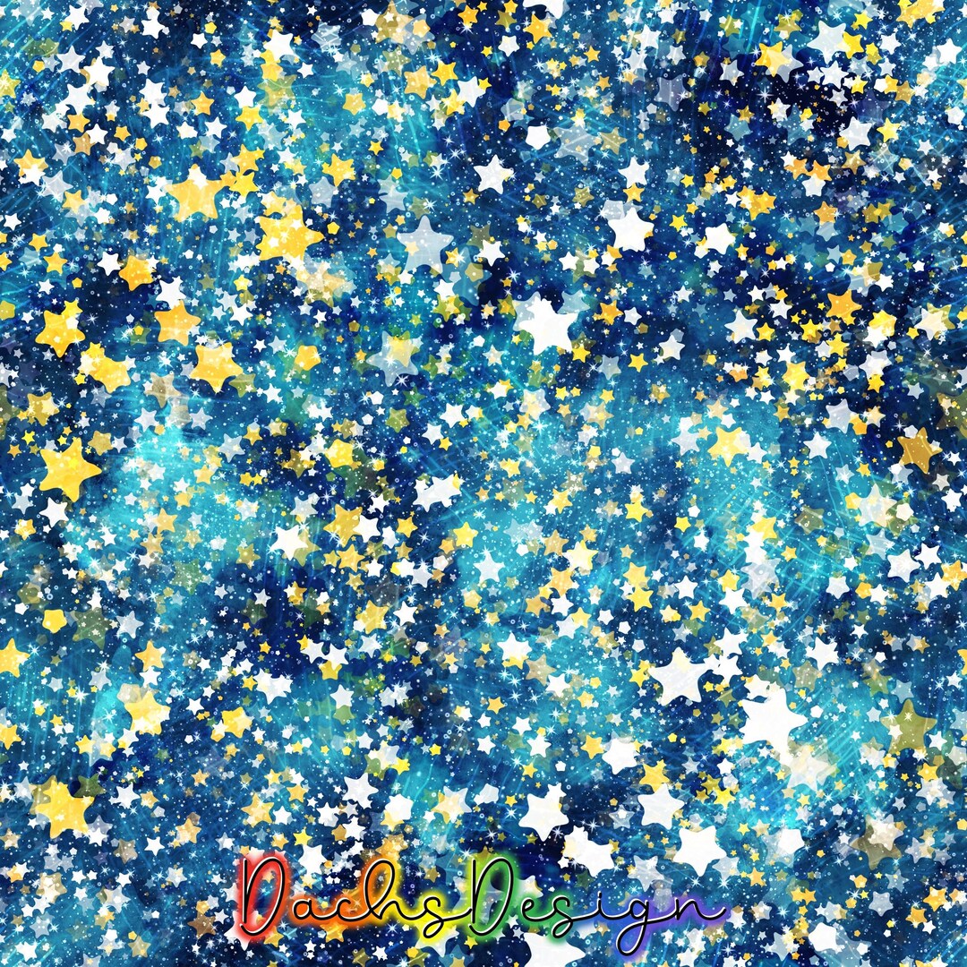 Pattern Dxl Stars Seamless Pattern, Fabric Design, Galaxy Fabric Pattern, Seamless ...
