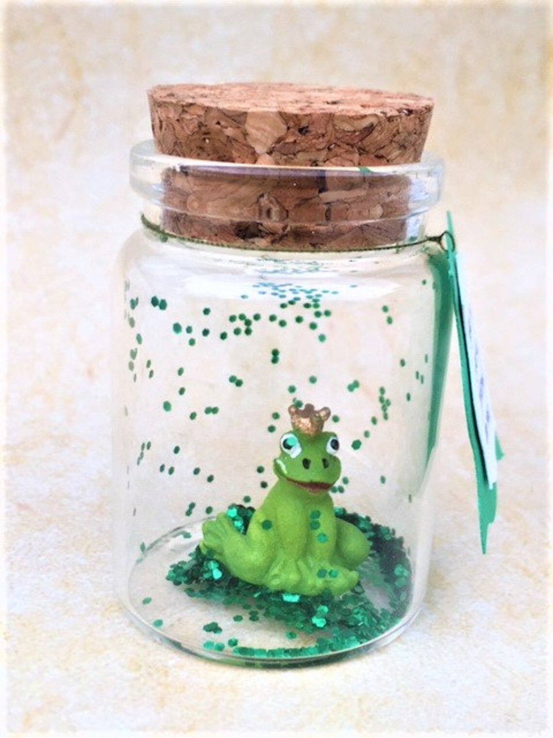 Cute frog in a jar home decor valentine's day gift for Etsy