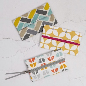 Keya Tissue Pouch | PDF Sewing Pattern | Beginner Travel Tissue Case Tutorial | 3 Styles