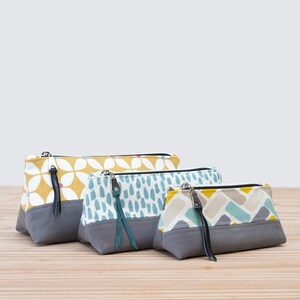 Nora Zipper Pouch | PDF Sewing Pattern  + Video Tutorial | Beginner Cosmetic & Toiletry Bag | 3 Sizes