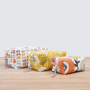 Nécessaire Demi Boxy | Molde em PDF + Tutorial em Vídeo | Bolsa de Cosméticos para Iniciantes | 3 Tamanhos