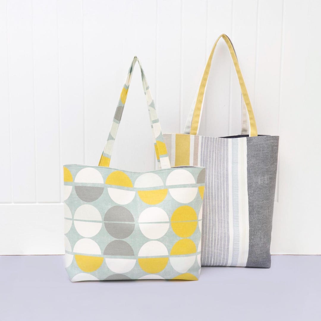 Lily Tote Bag | Sewing Pattern PDF + Video Tutorial | Beginner Everyday ...