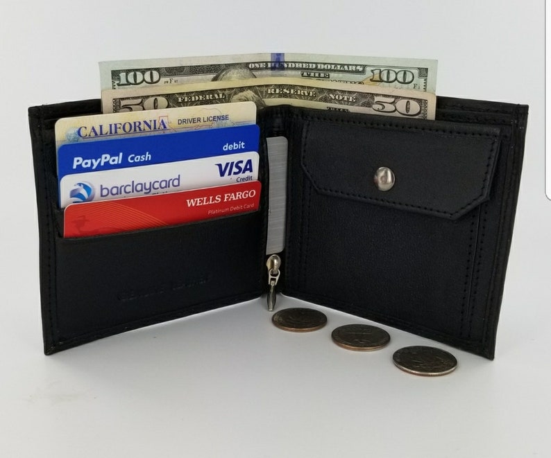 Genuine Handcrafted Zapata Leather Wallet.Mens Accessories.Fully Laserprinted