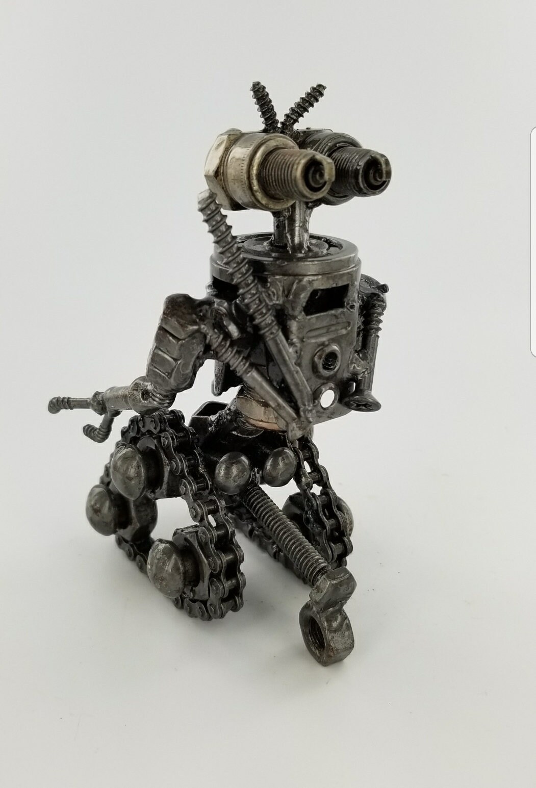 JOHNNY 5 Short Circuit Movie Inspired Handmade Recycled JOHNNY 5 Short Circuit Movie Inspired Handmade Recycled