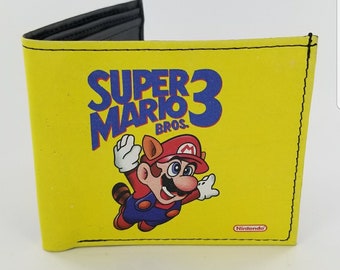 Game Super Mario Bros Mann Geldbörse Geldbeutel Portmonee Brieftasche 