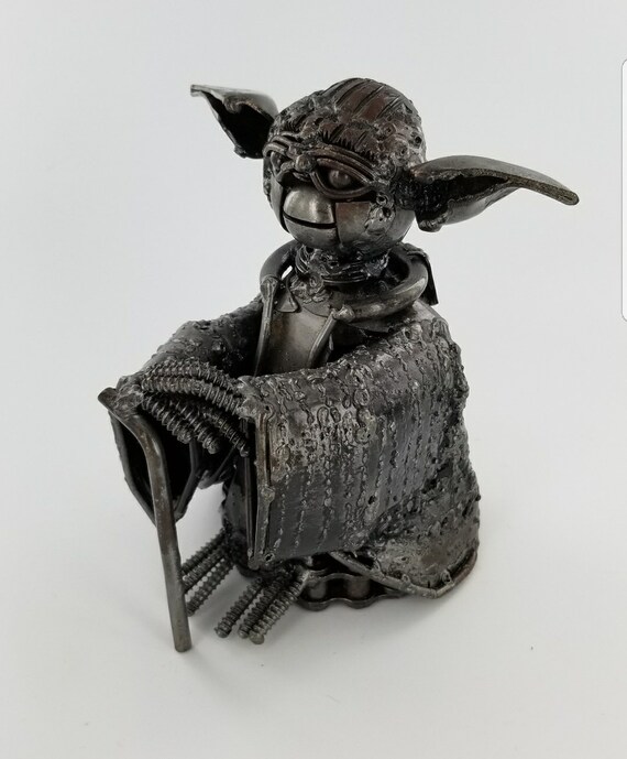 STAR WARS/スターウォーズ/ヨーダ/廃材アート/メタルアート