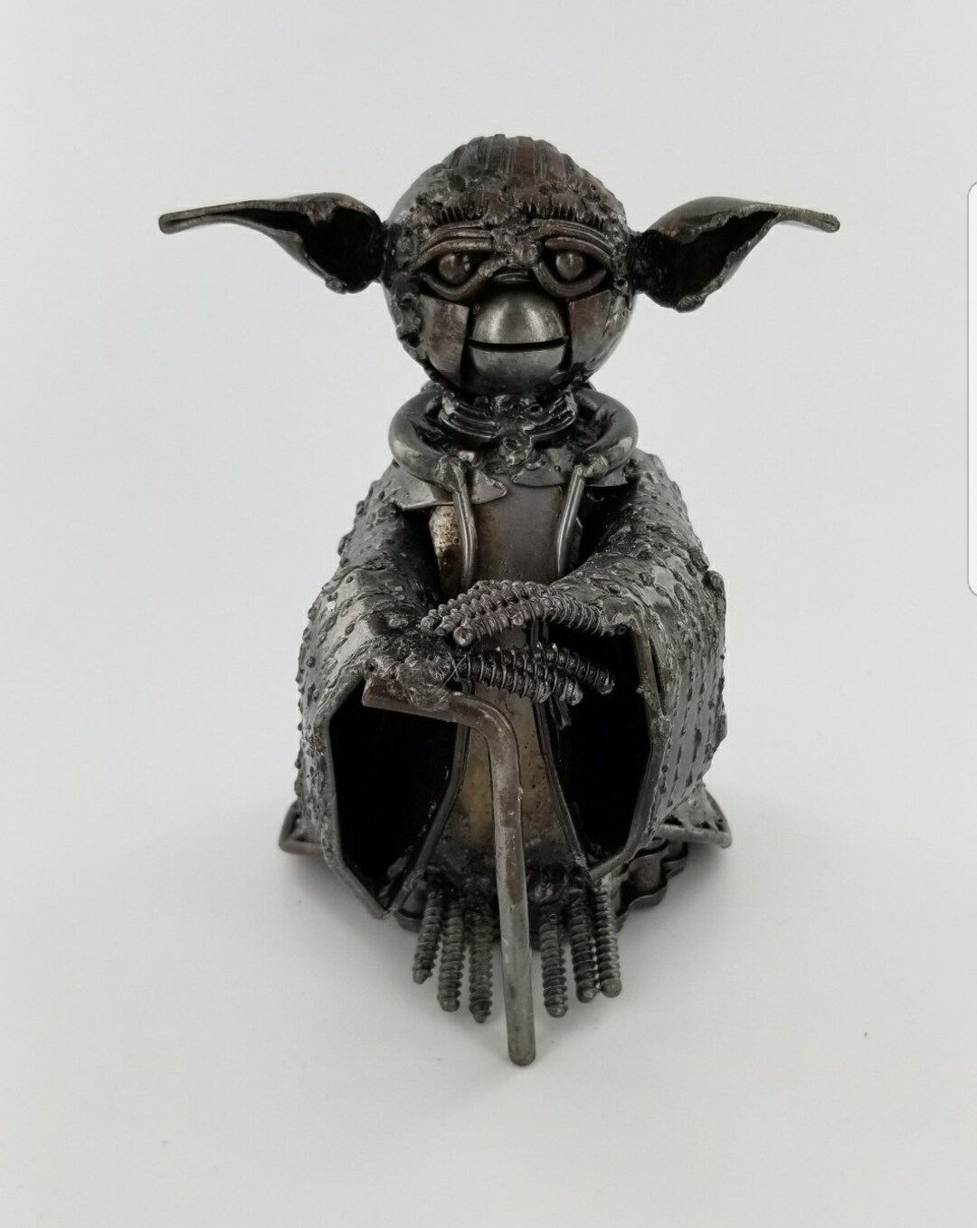 STAR WARS/スターウォーズ/ヨーダ/廃材アート/メタルアート メタル