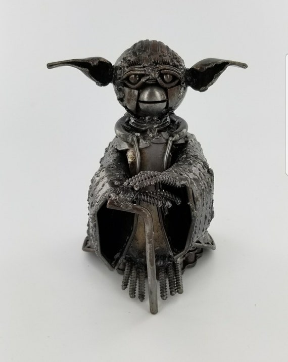 廃材アート メタルアート スターウォーズ ヨーダ 【公式通販】