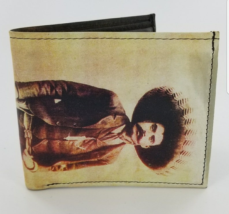 Genuine Handcrafted Zapata Leather Wallet.Mens Accessories.Fully Laserprinted