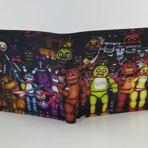Video Game Inspired Leather Wallet,handmade Bifold Wallet.video Game ...