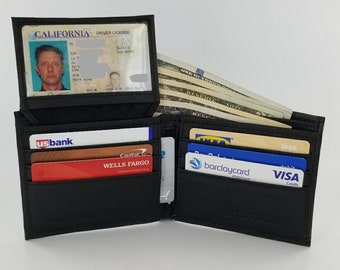 HOLLIDAY LEATHER【Black Zapata Billfold】