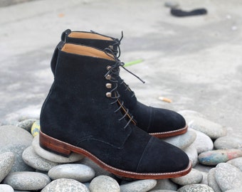 navos cap toe boot
