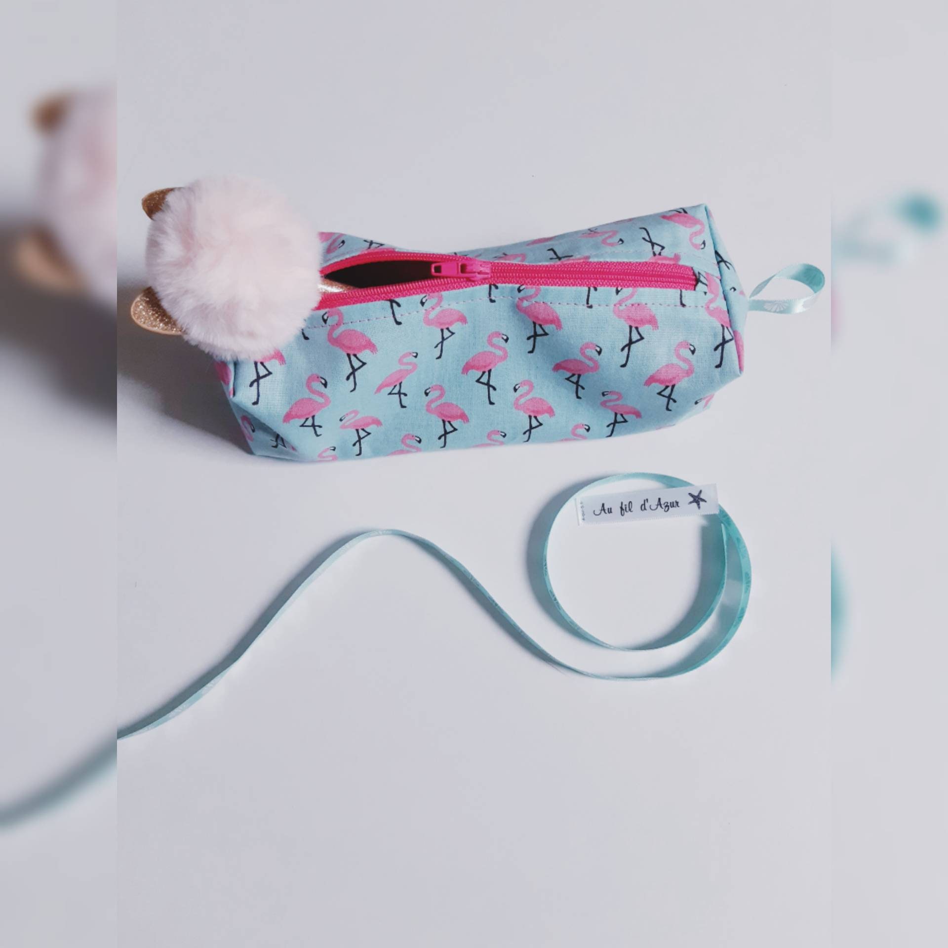 Trousse Crayons Fait Main en Tissu