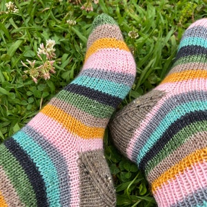 Toe Up Success Socks