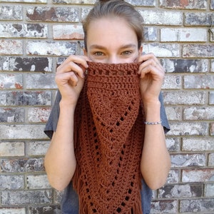 Boho Triangle Cowl