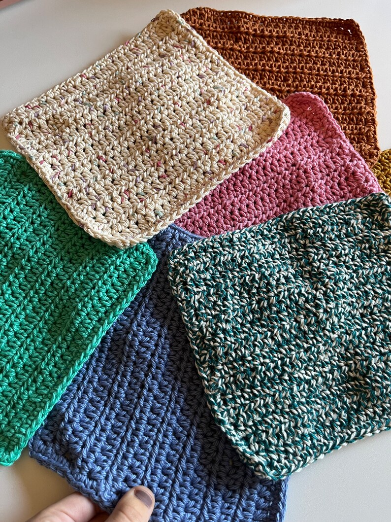 Simplicity Dishcloth | BEST Beginner Pattern - Etsy