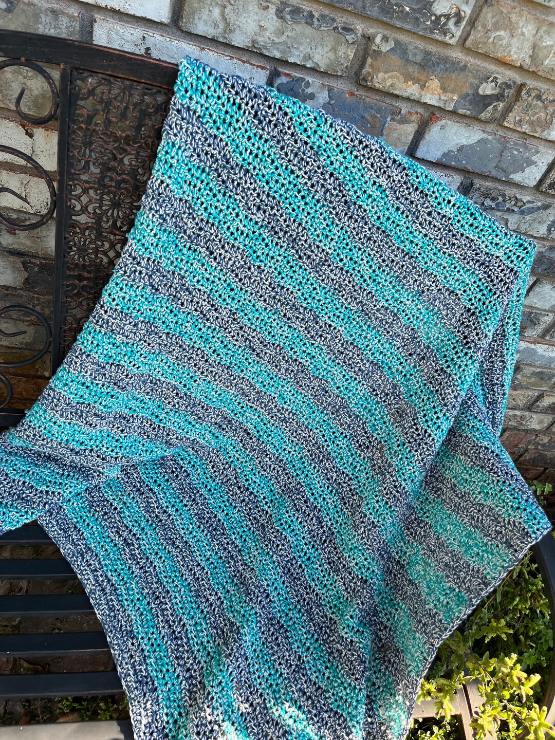 Ripple Throw - Etsy