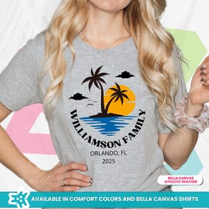 Matching Family Reunion Shirts, Personalized Vacation T-shirt, Family Matching Vacation Shirt, Custom Family Reunion Tshirt, Summer Beach