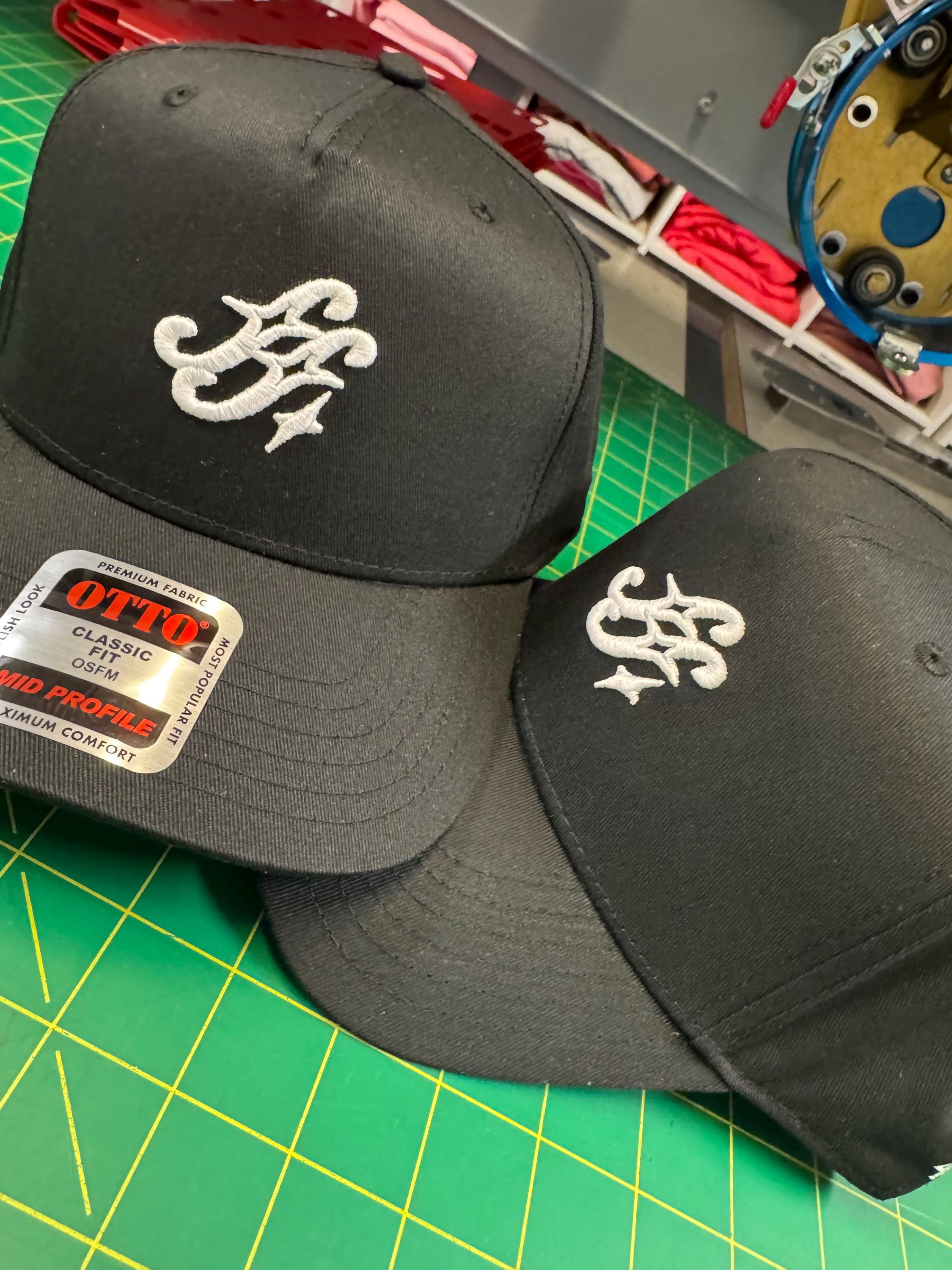 3D Embroidered Trucker Hat - 5 Panel Cotton Baseball Cap with Fun Text Designs Custom 5 Panel Hat 3D Embossed Logo Puff Embroidered Text  main image 4