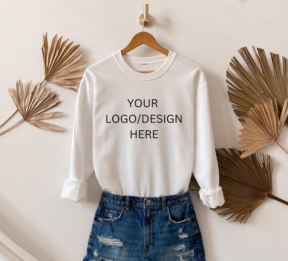 Buy Custom Logo Design Sweatshirt Custom Text Hoodie Sweatshirts Online in  India - Etsy