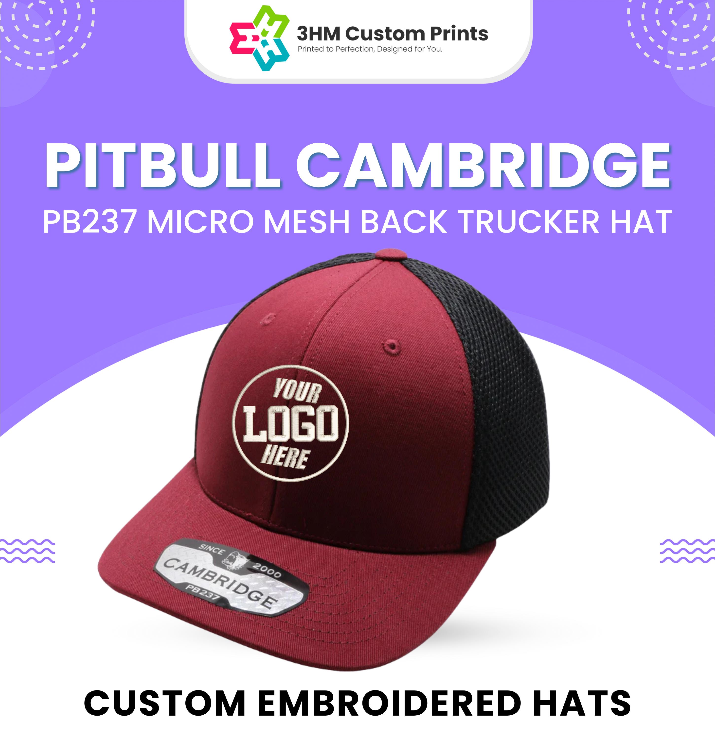 B&H Creators Navy and Pink Trucker Hat Pink and Blue Trucker Hat - Etsy main image 4