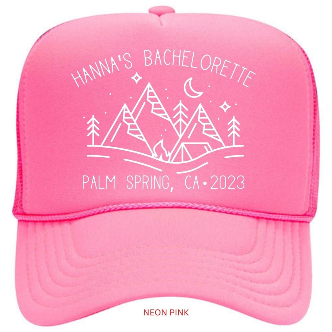 Bachelorette Hats, Custom Bachelorette Party Trucker Hats, Bride Hat