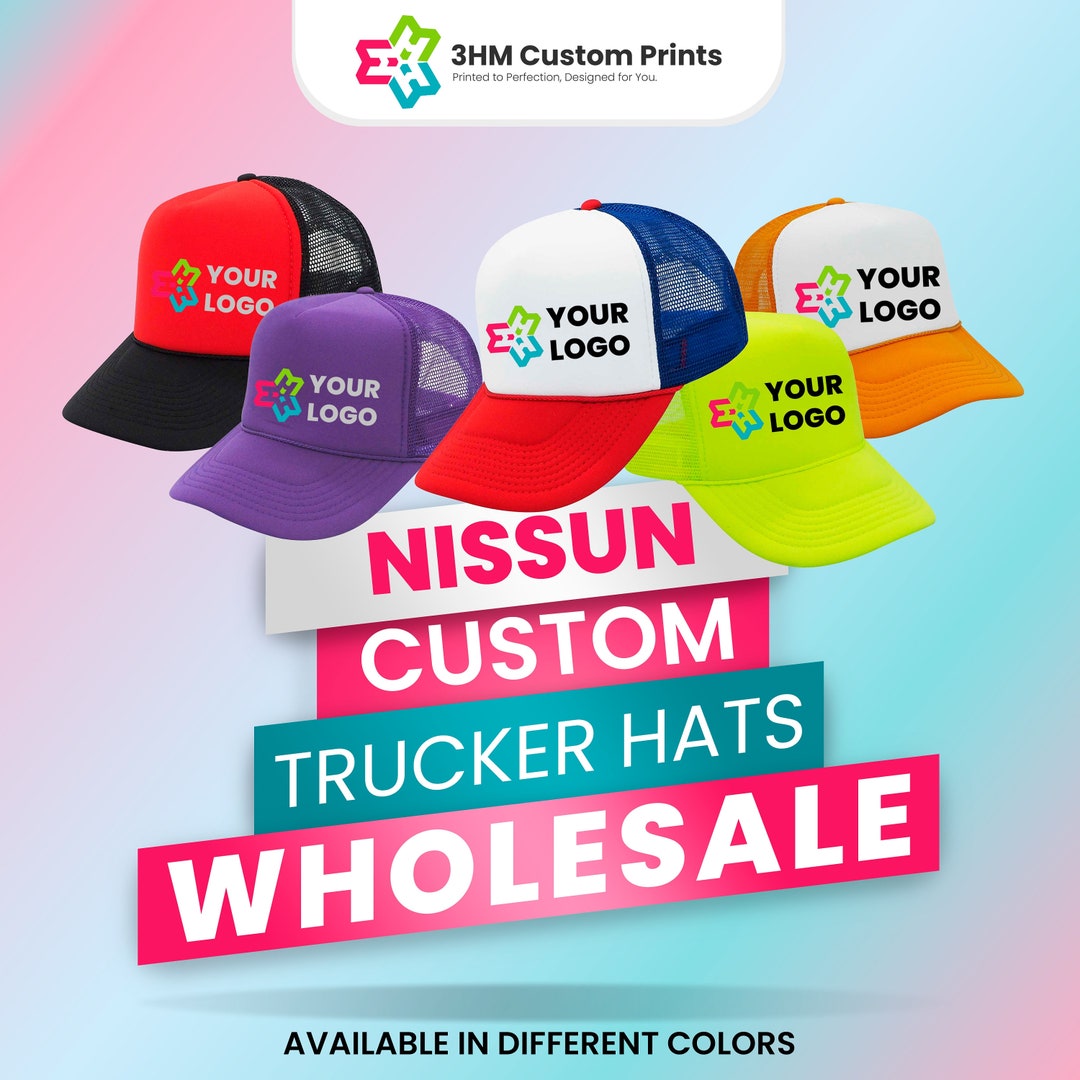 Snapback Cap Wholesale Hats For Printing Custom Trucker Hat