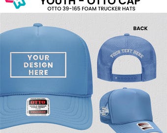Youth Baseball Cap with Custom 3-Side Embroidery - Perfect for Team Spirit and Personal Gifts