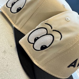 Custom 5 Panel Structured Hat, Personalized Embroidered Logo Text Front ...