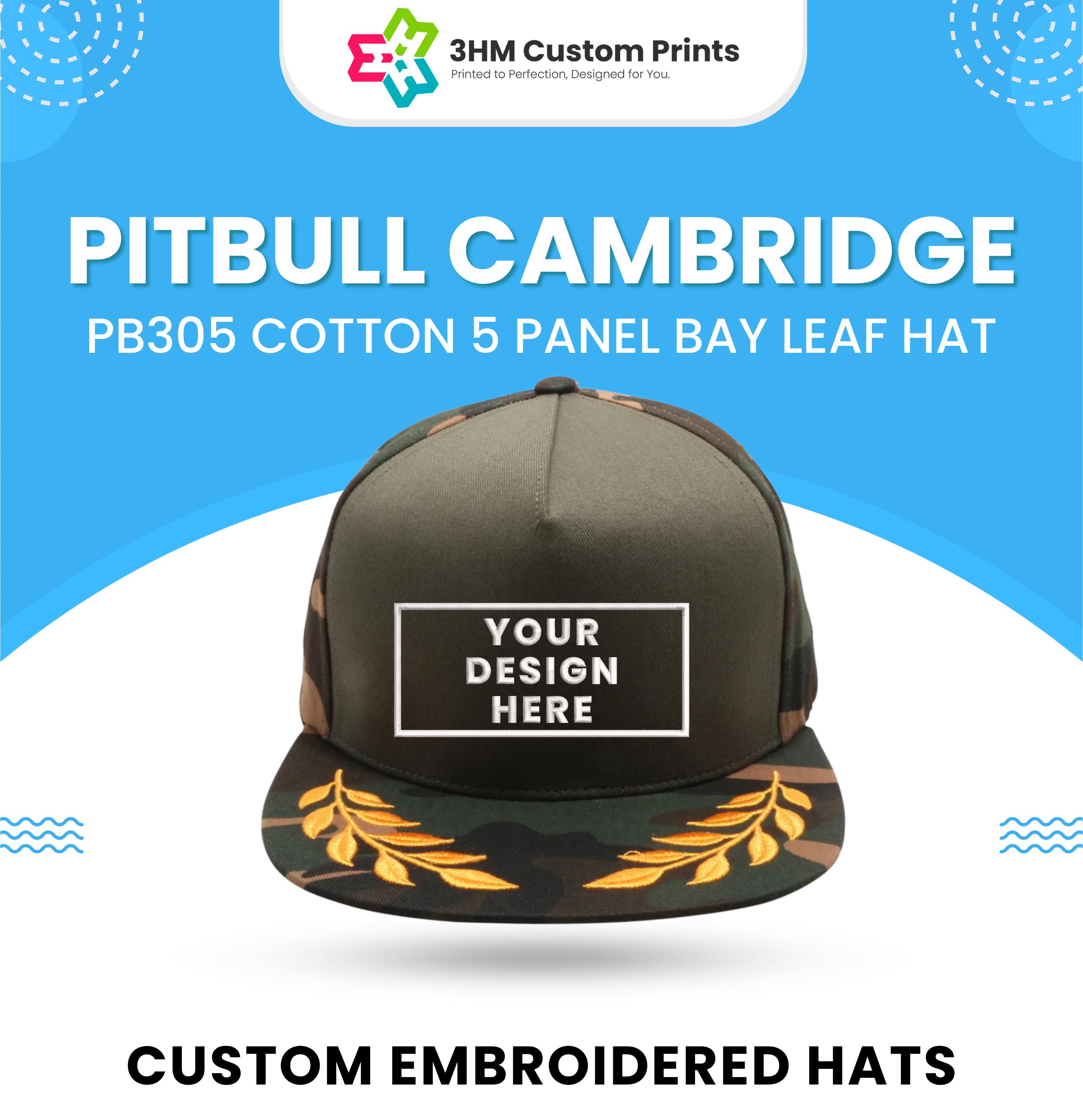 Custom Embroidered Hat, Pitbull Cambridge Trucker Cap  display picture 1