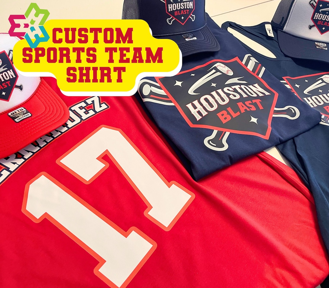 Personalized Custom Sports Team Shirts Show Your Team Spirit in Style Custom Basketball