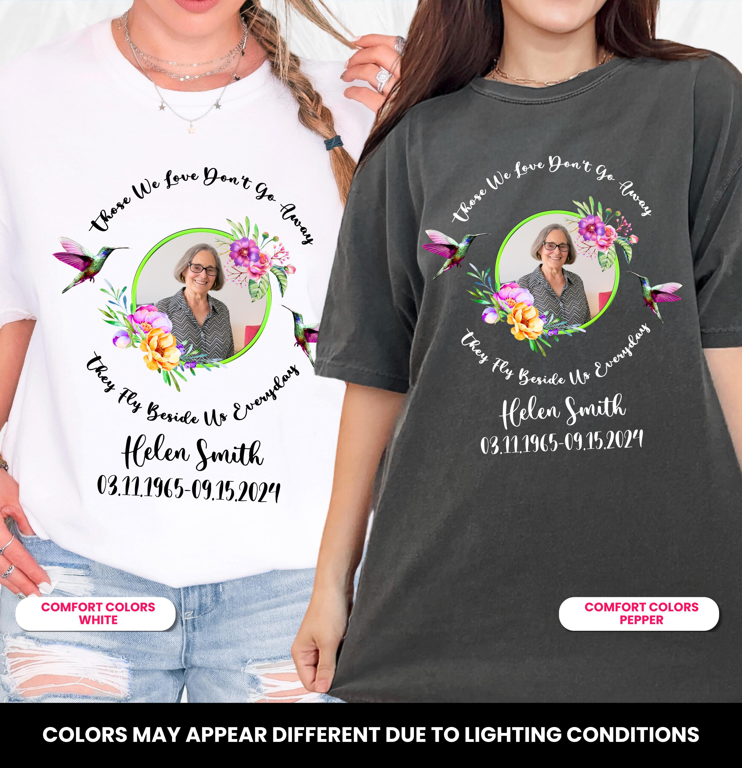 Customized Memorial T-shirt, Personalized Memorial Shirt, Memorial
