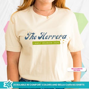 Family Reunion Graphic Tee, Customizable Family Reunion Tee, Matching Shirts for Family Gatherings