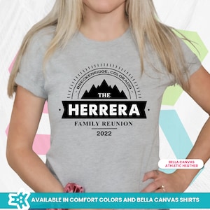 Family Vacation Matching Shirts, Personalized Reunion T-shirt, Family Matching Vacation Shirt, Family Reunion Matching Tshirt, Custom Family