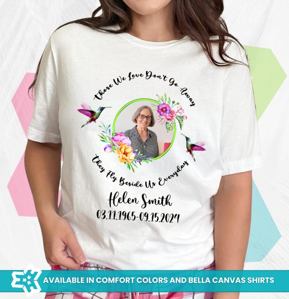 Customized Memorial T-shirt, Personalized Memorial Shirt, Memorial