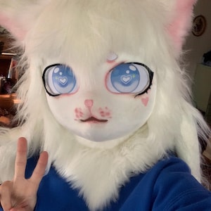 Bunny/Cat Fursuit Head + Tail *PRICE DROP*