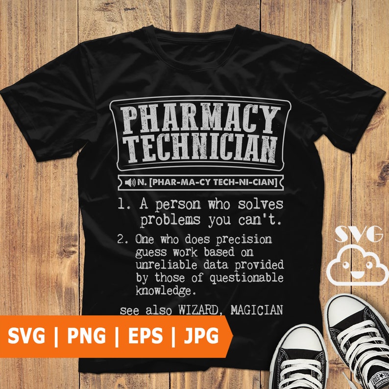 Pharmacy Technician svg Pharmacy Tech shirt dictionary | Etsy