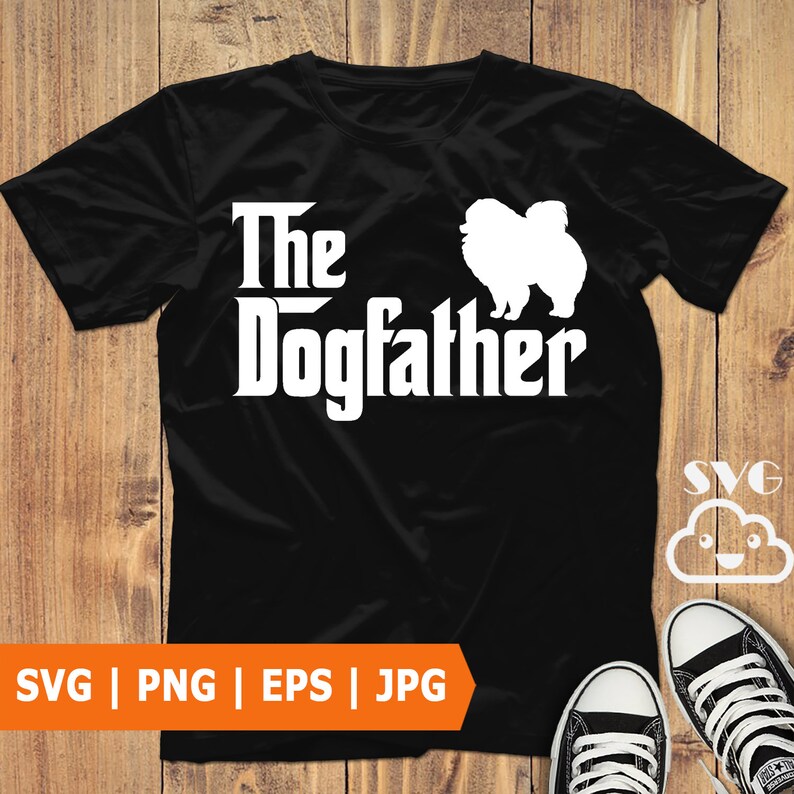 Download Pomeranian SVG DogFather svg Dog Lover svg cut file | Etsy