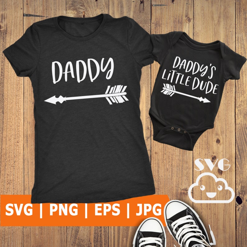 Daddy Son Svg Matching Shirts Svg New Dad Svg Father and ...