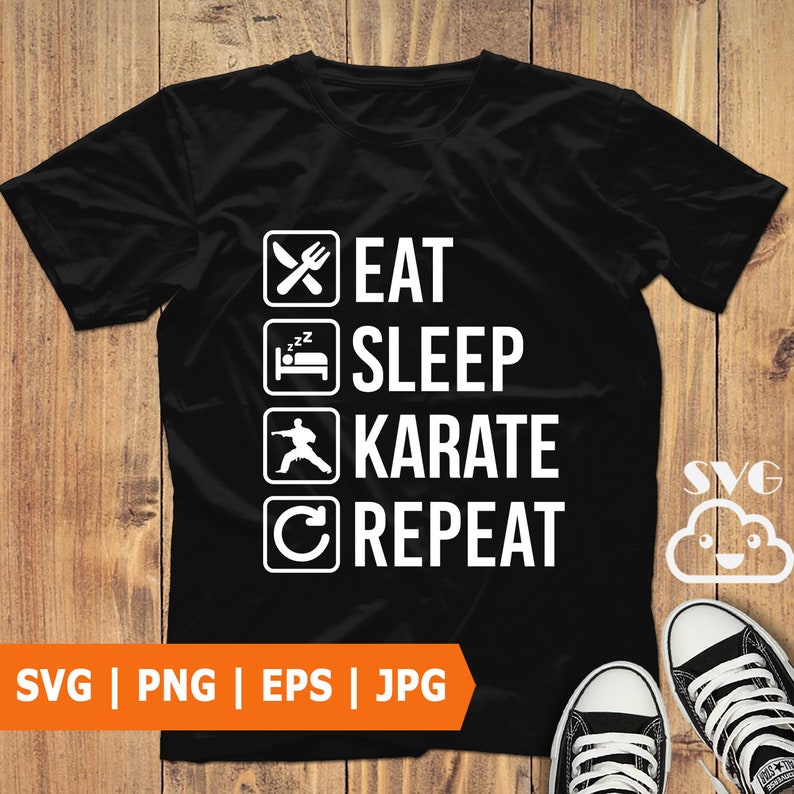 Download Karate Mom SVG boys Karate Svg Eat sleep repeat svg cut | Etsy