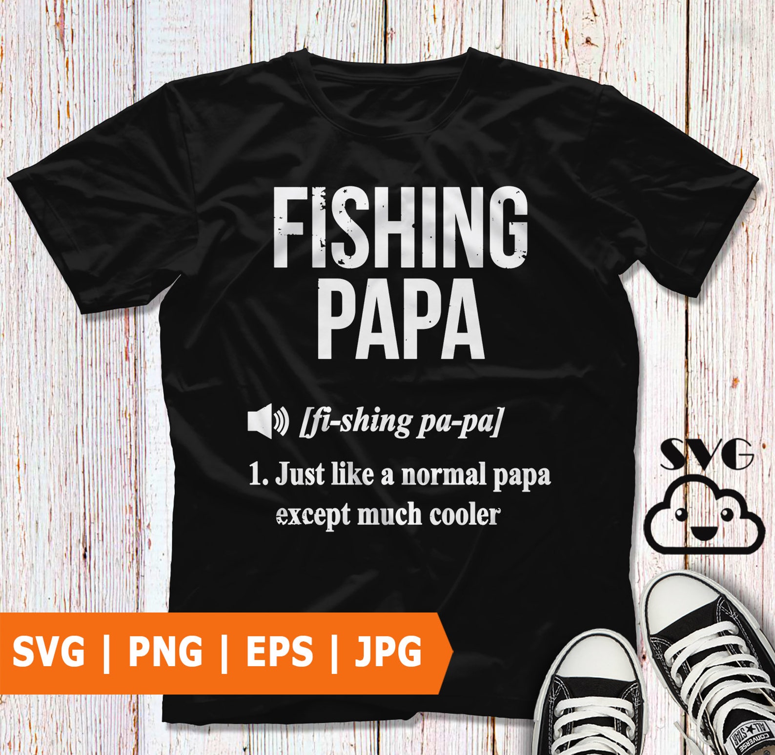 Download Fishing Papa svg Papa Definition svg Papa gift shirt | Etsy
