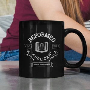Reformed Anglican (11/15oz Black & White Mug)