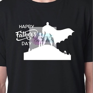 Digitale Datei Super Dad Happy Fathers Day