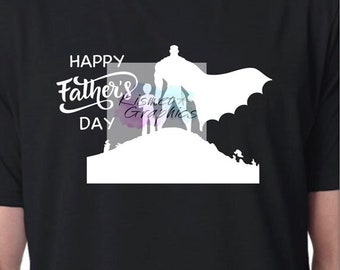Digitale Datei Super Dad Happy Fathers Day