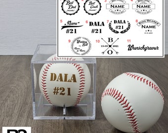 Personalized Baseball - Engraved Baseball