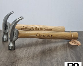 personalized tool hammer 16oz